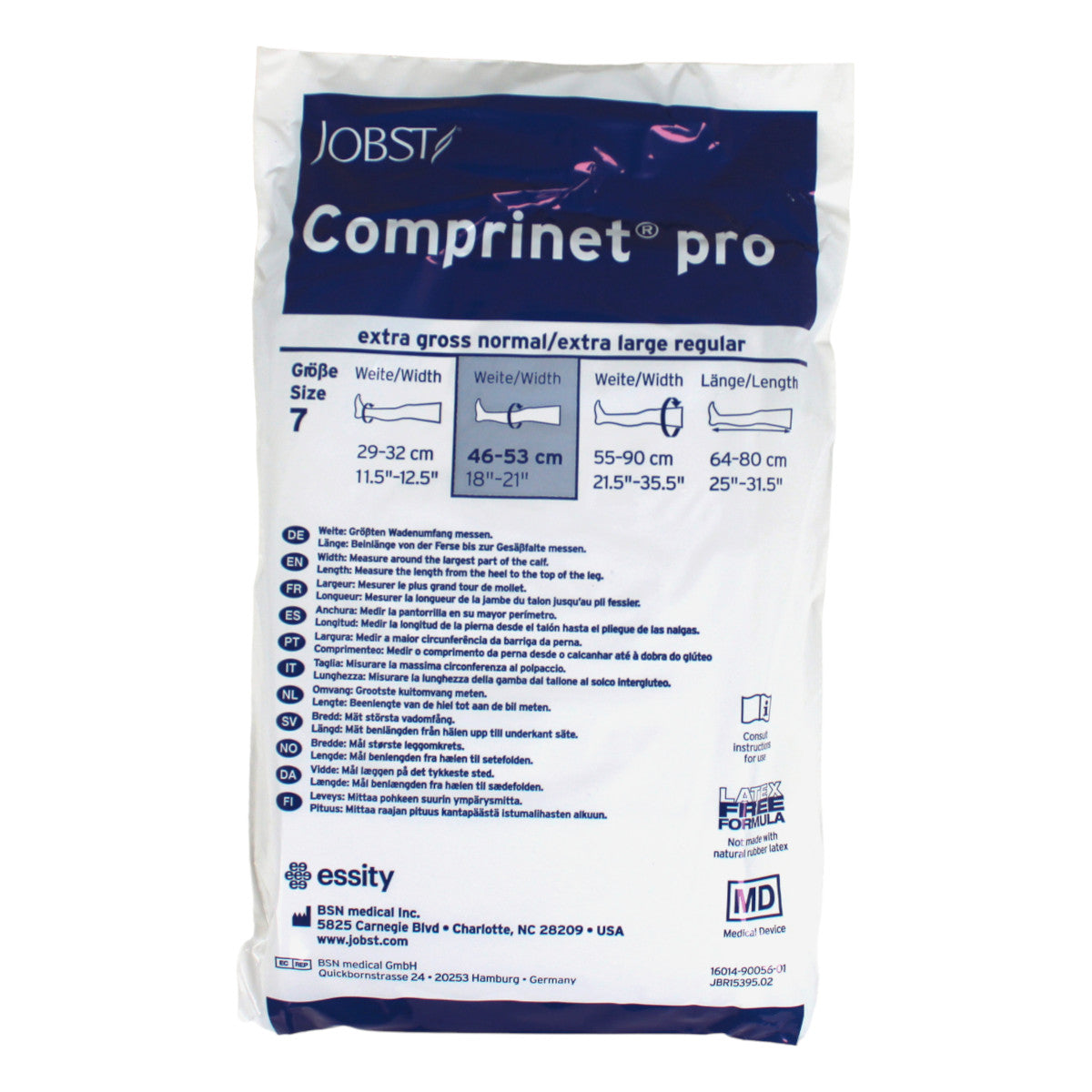 1 Paar BSN Comprinet Pro Kompressionsstrümpfe Anti-Thrombose-Strümpfe Gr. 6-10