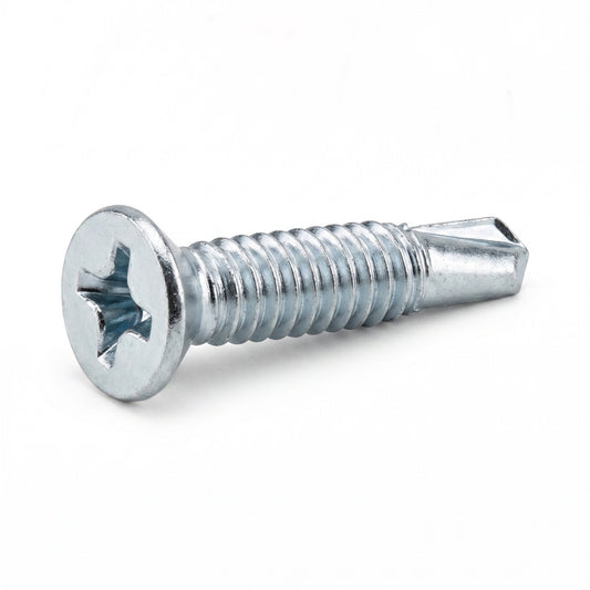 1000 Stück Parco Fensterbohrschraube lange Bohrspitze blau-vz M 4.0 x 19 mm