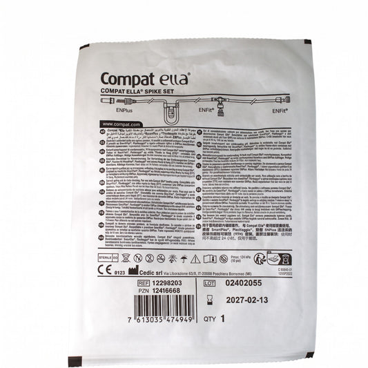 30x Compat Ella 12298203 Spike Set enterales Überleitset für Sondennahrung