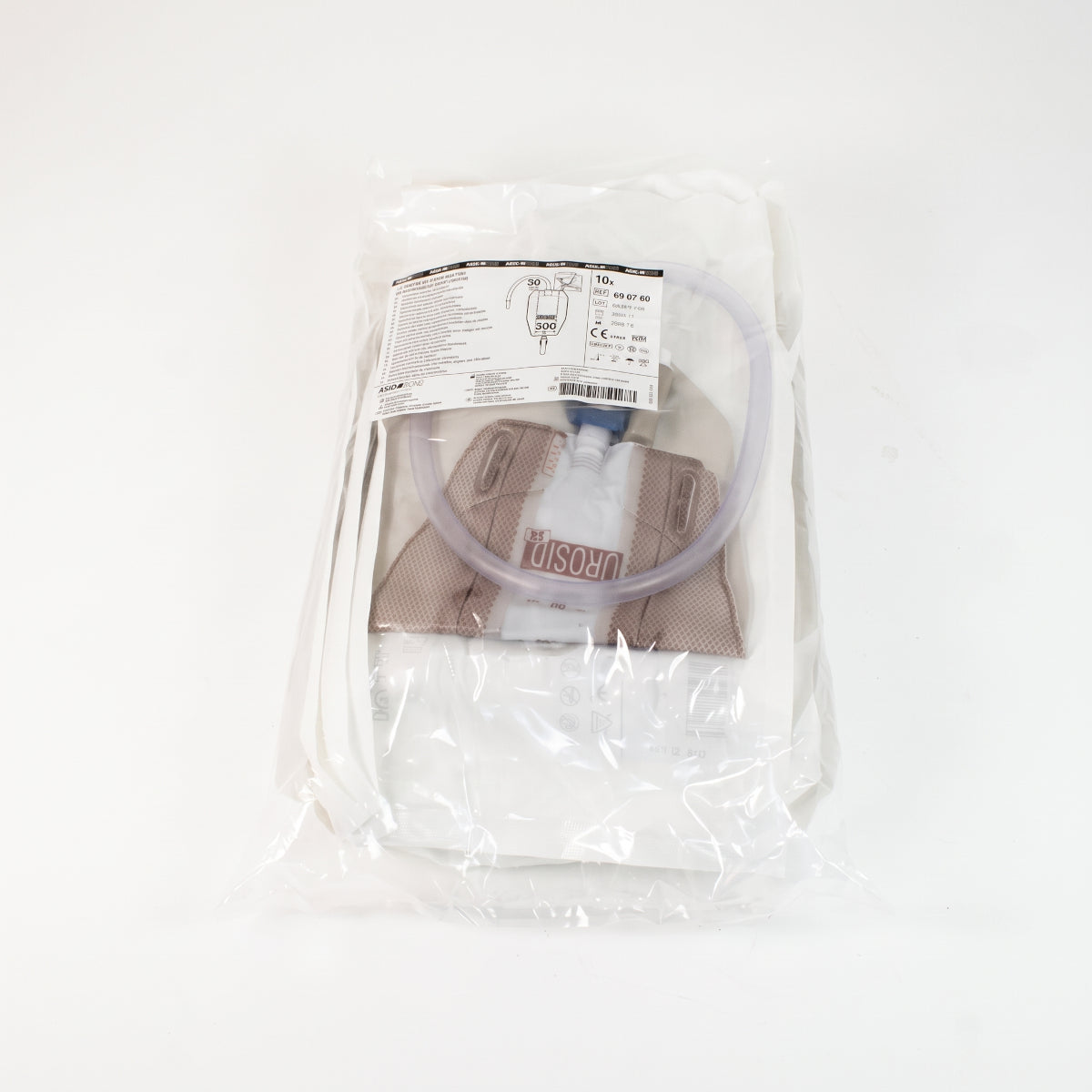 20x ASID BONZ UROSID Beinbeutel mit NRV 500 ml L 50 cm 692735 Katheterstopfen