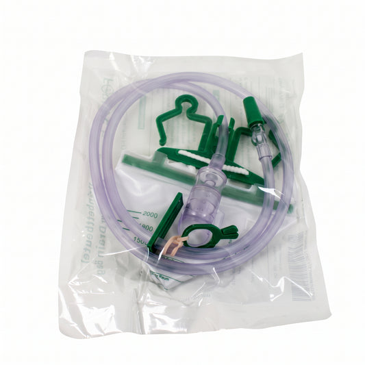 40x Forlife Konticur KU8 Urinbettbeutel 2.000 ml Schlauchlänge 120 cm Urinbeutel