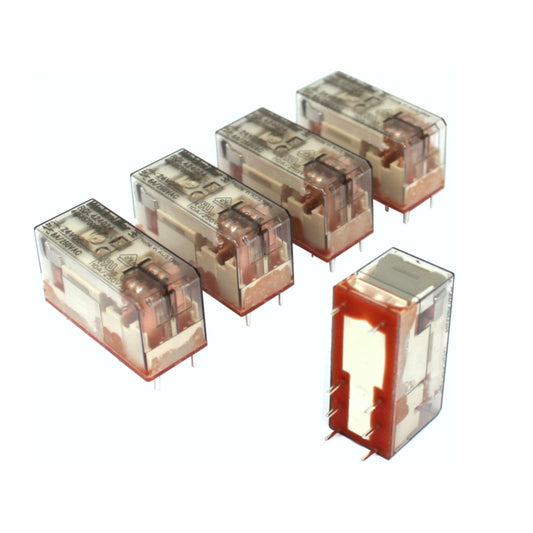 5 Stück Weidmüller RCL424024 Steckrelais Relais 24 V/DC 8A 2 Wechsler