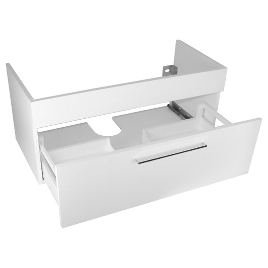 Adria 100 Waschtisch-Unterschrank Unterbau 1000 x 455 x 450 weiss 1 Schublade