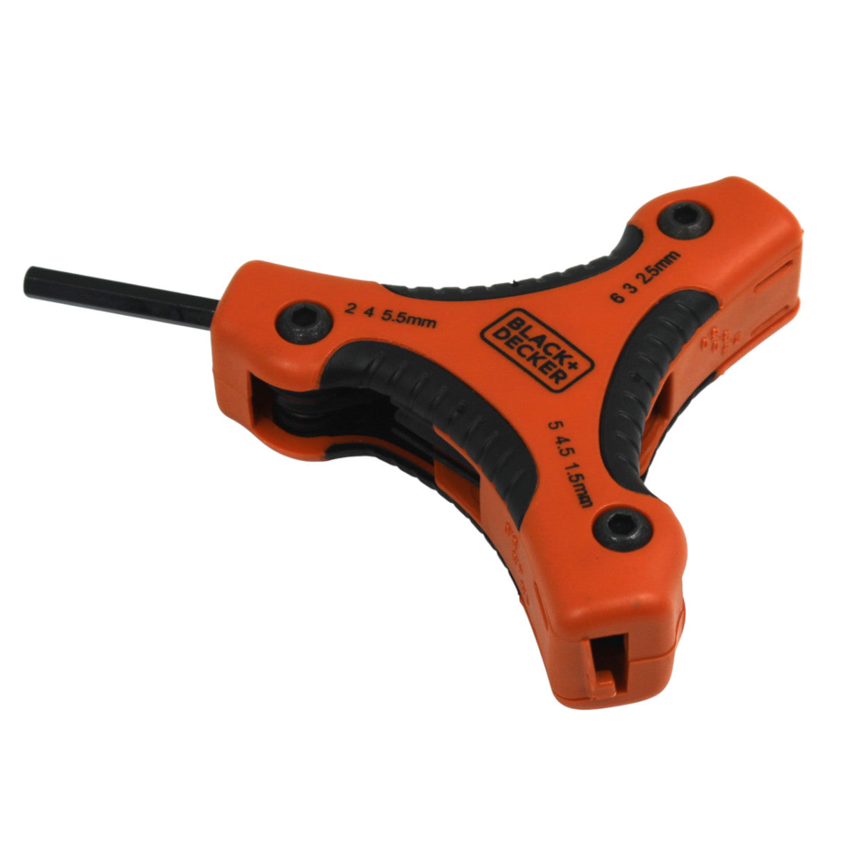 Black + Decker BDHT0-71628 Sechskantschlüssel Innen-Sechskant Multitool 1,5-6 mm