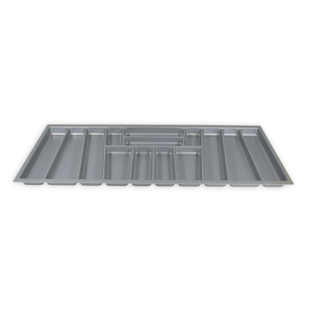 ORGA-BOX II Besteckeinsatz für Blum 120 cm 474 x 1118 mm Schublade Grau B-Ware
