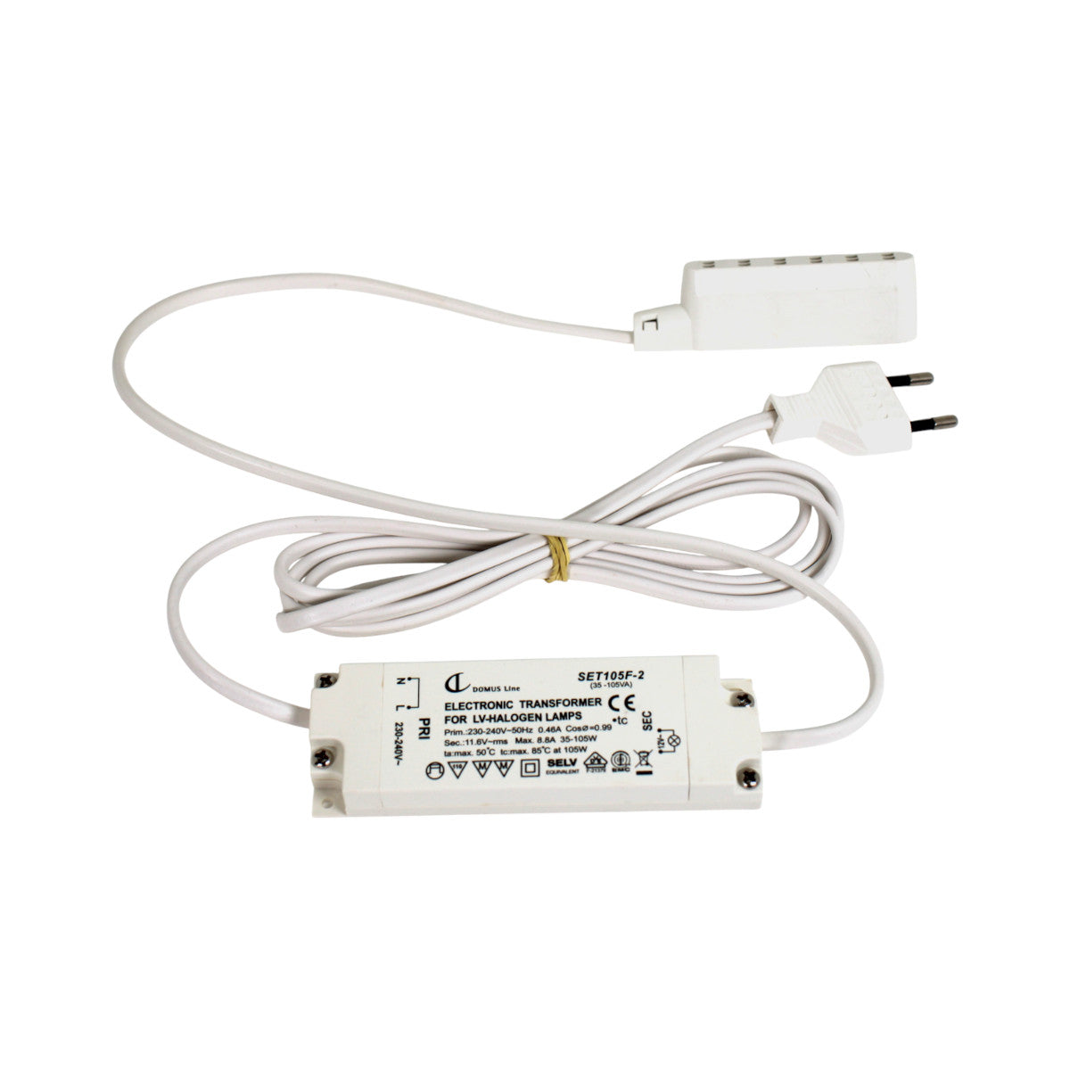 Domus Line 5er Set Piramide Halogen-Einbauleuchten 20 W in Edelstahl