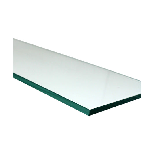 EBB Glastablarboden Tablarträger Klarglas Regal Ablage Länge 480 mm Stärke 8 mm
