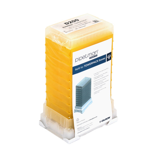Gilson D200 F167103 Towerpack Pipettenspitzen 10 x 96 2-200 µL