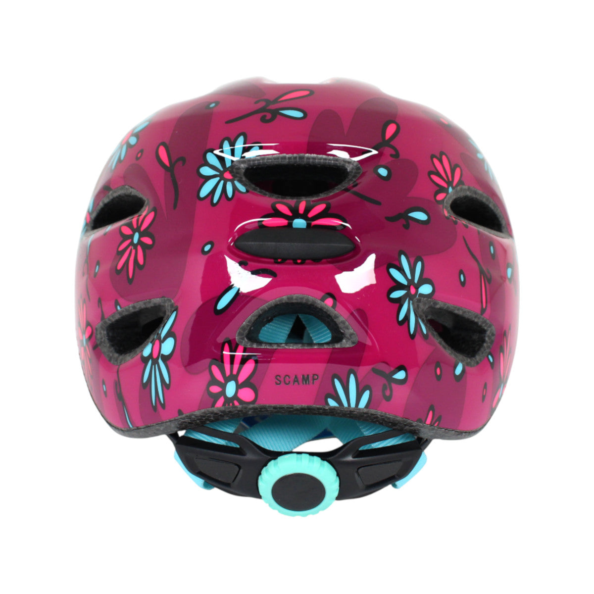 Giro 7129846 Scamp Fahrradhelm in Pink St Sugar Daisies Größe Youth XS 45-49 cm