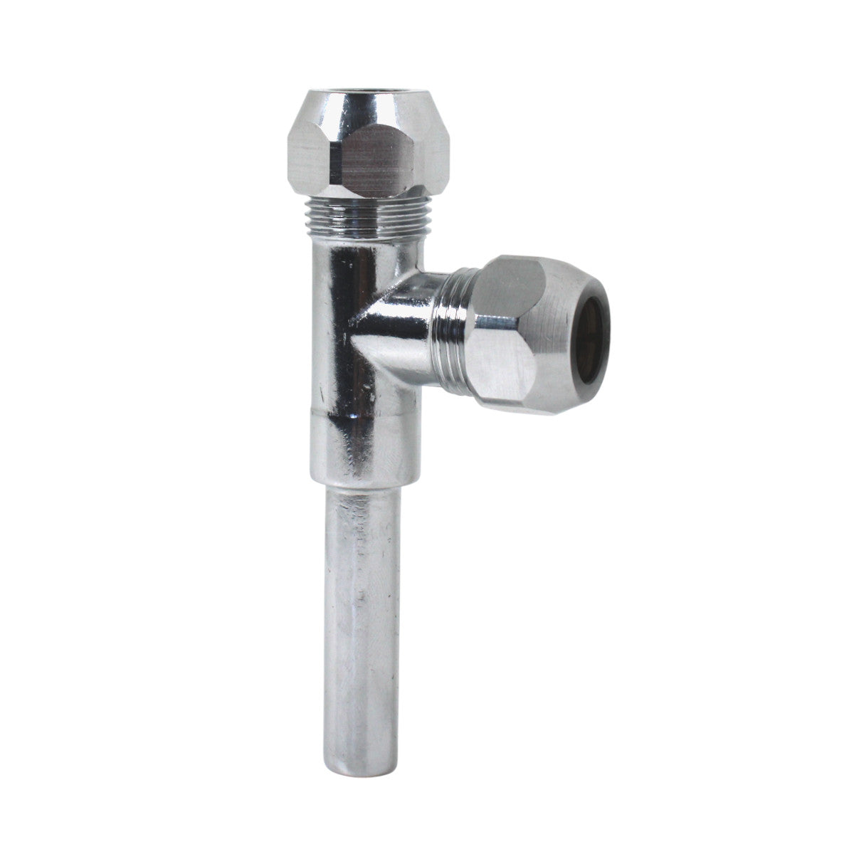 Grohe 41007000 WAS T-Abzweigstück für Eckventile DN10 3/8 Zoll Chrom