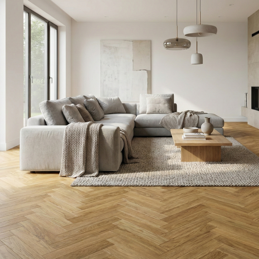 Hinterseer Parat Dos Zweischicht Fertigparkett 1,784m² Eiche L+R lackiert