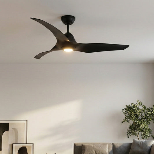 Hunter 51128 Stingray Deckenventilator Beleuchtung Fernbedienung Granit 152 cm