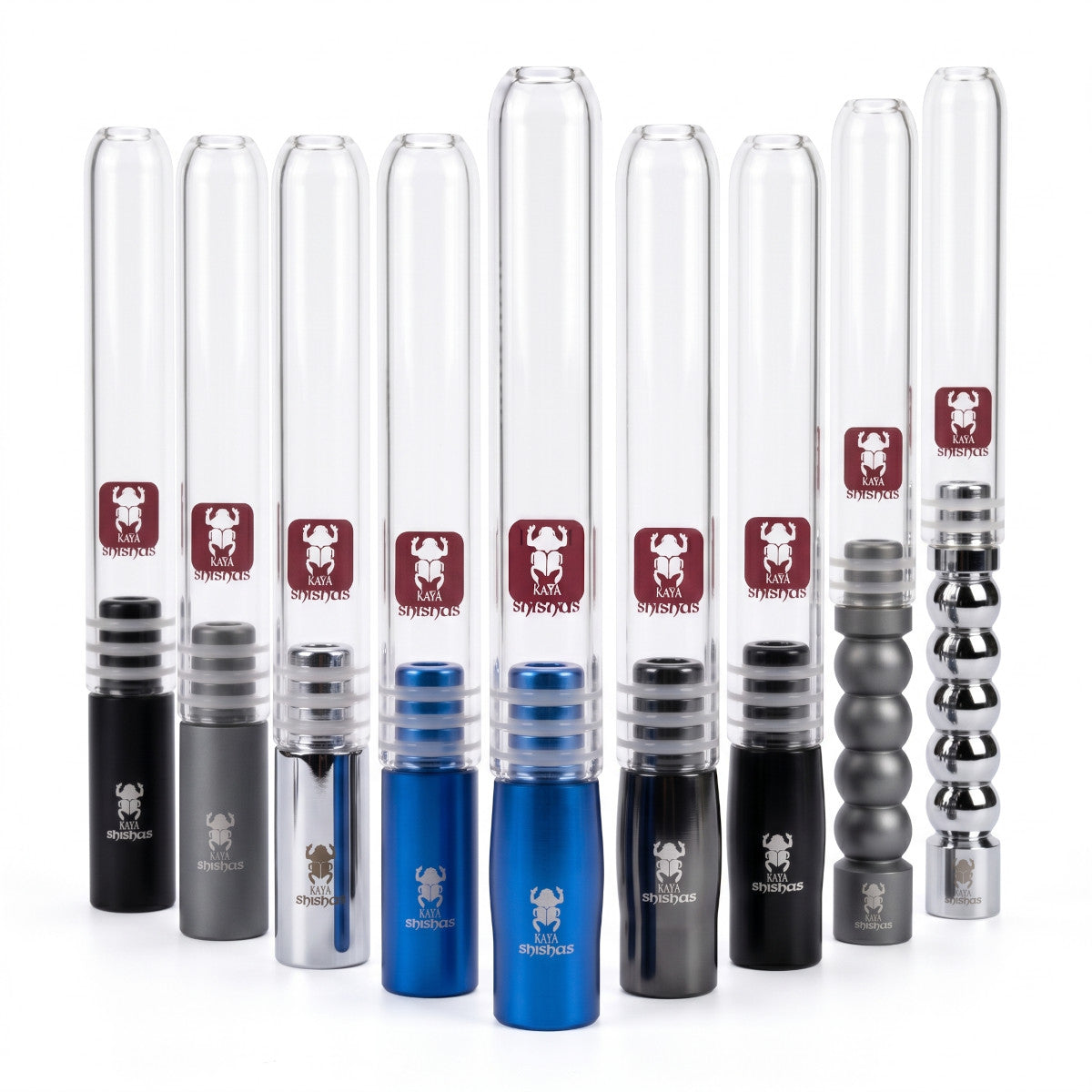 Kaya Shisha Interlude 2.0 Glasmundstück + Griffstück Basic Belly Bubble 11 mm