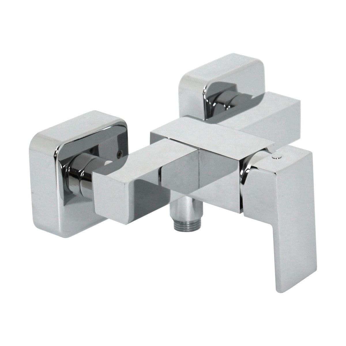 Kronenbach QUARA Brausebatterie Mischbatterie Einhebelmischer Aufputz chrom