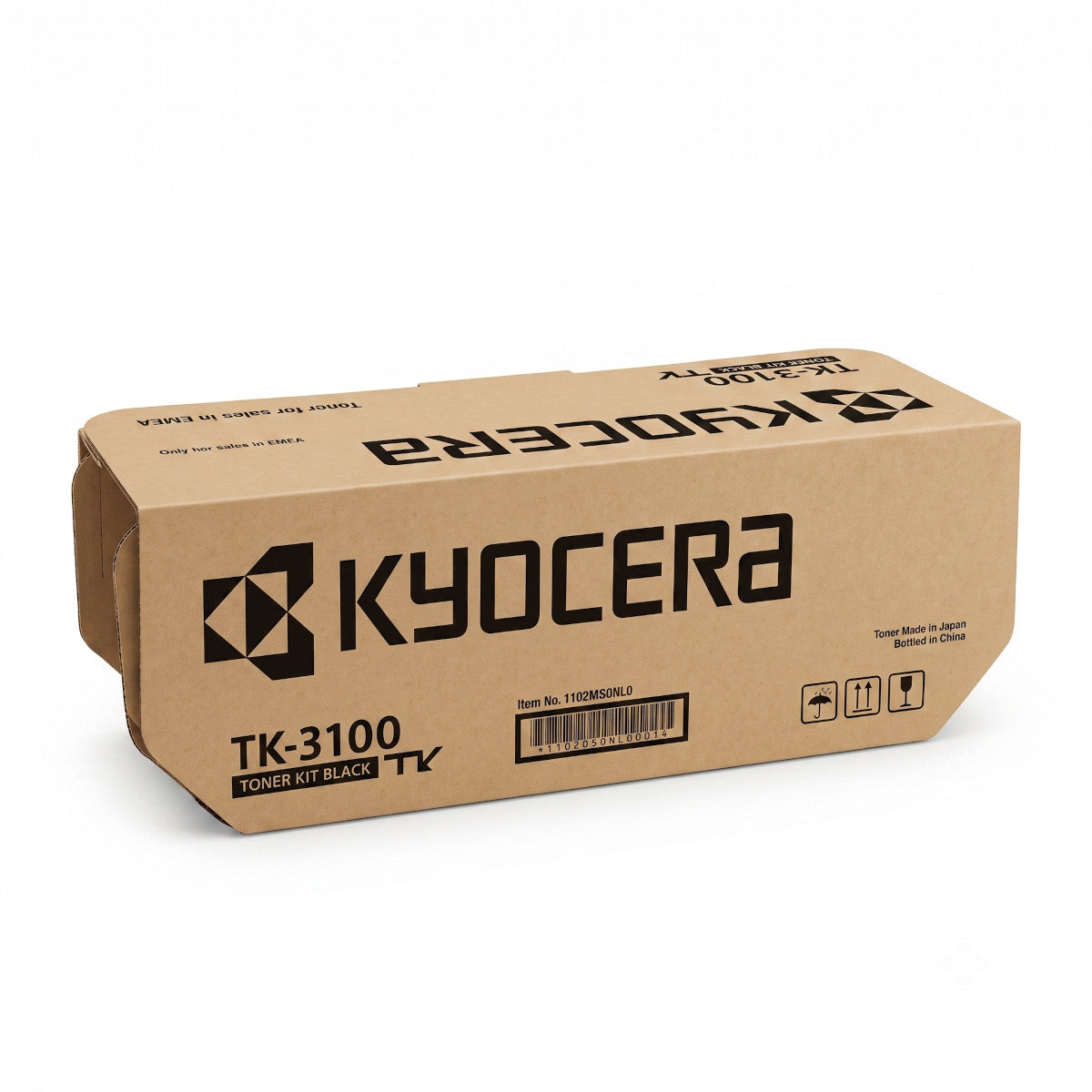 Kyocera TK-3100 Toner Kit Black Reichweite bis zu 12.500 Seiten nach ISO/IEC