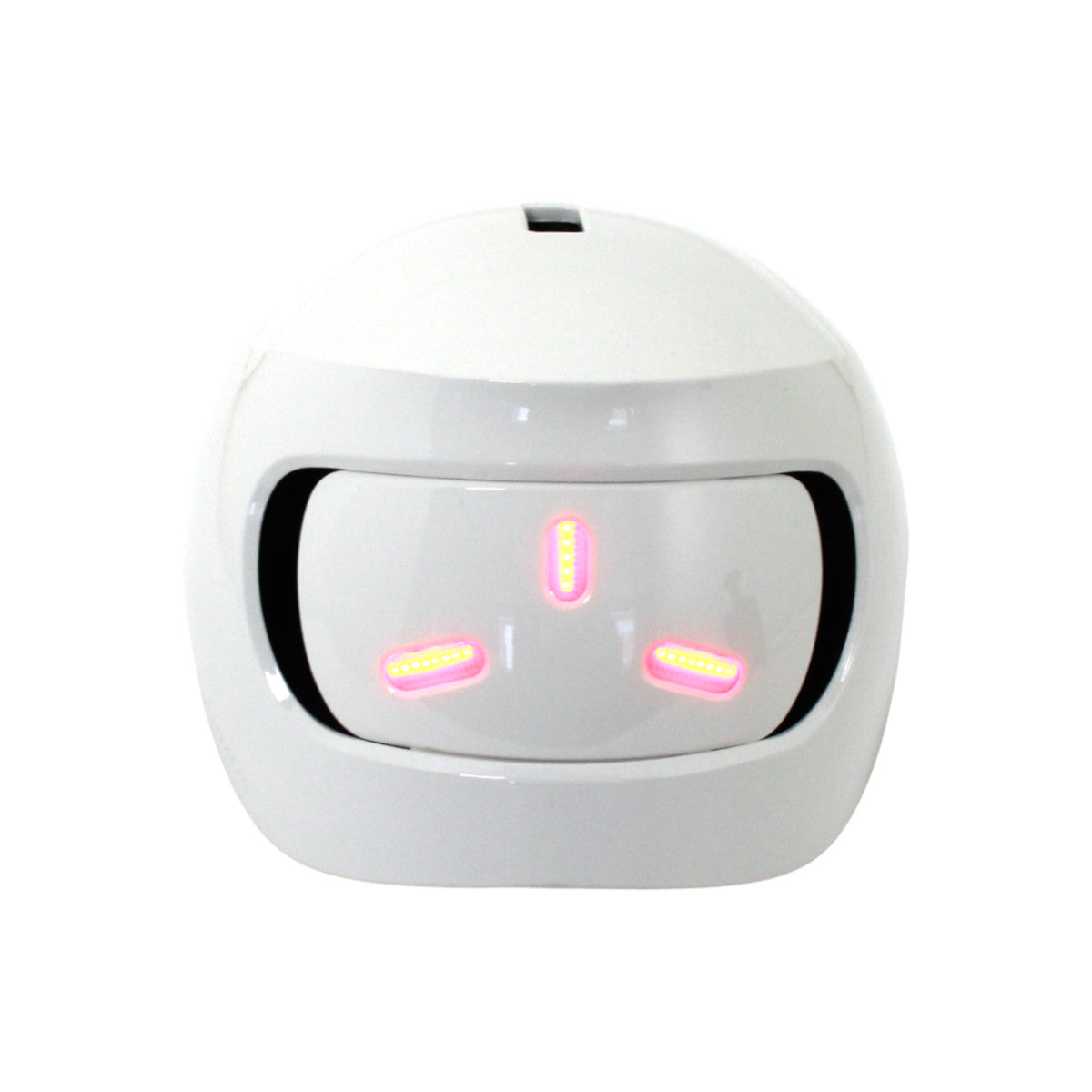 Lumos LHESTWH25-AO Street-Helm mit LED-Beleuchtung in Jet White M-L 56-61 cm