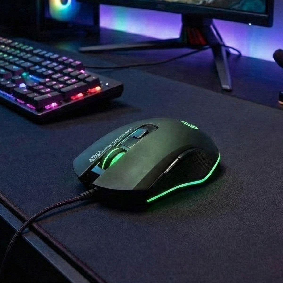 Marvo M302 Scorpion optische Gaming-Maus 3200 dpi LED USB kabelgebunden