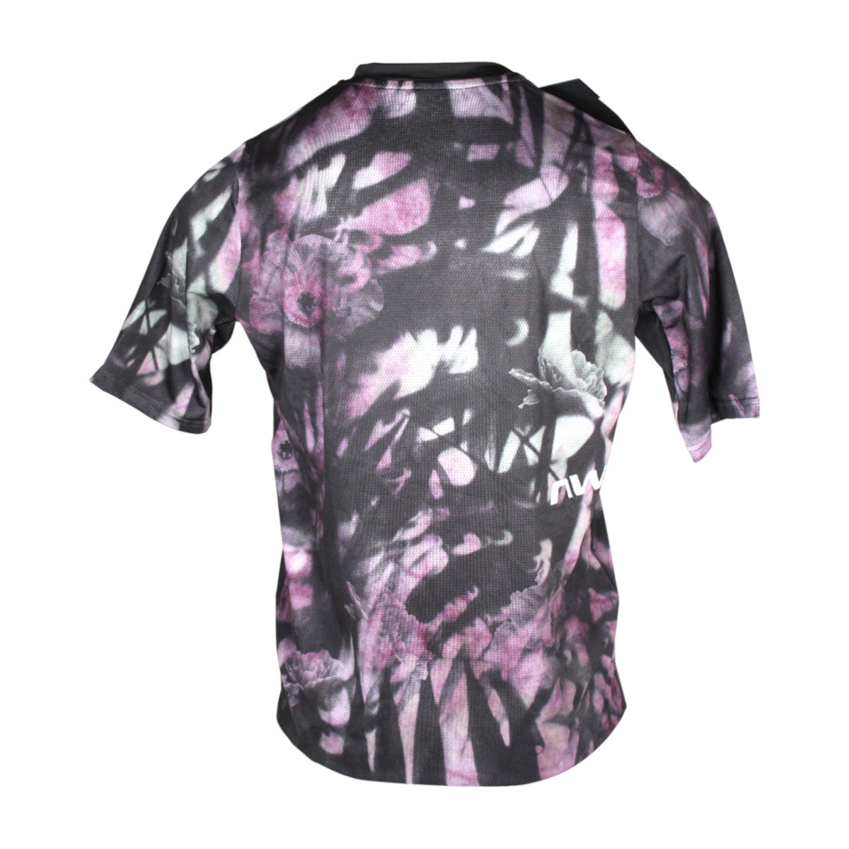 Northwave BOMB Flower Jersey Black/Purple Herrem Fahrradtrikot Kurzarm Gr. L