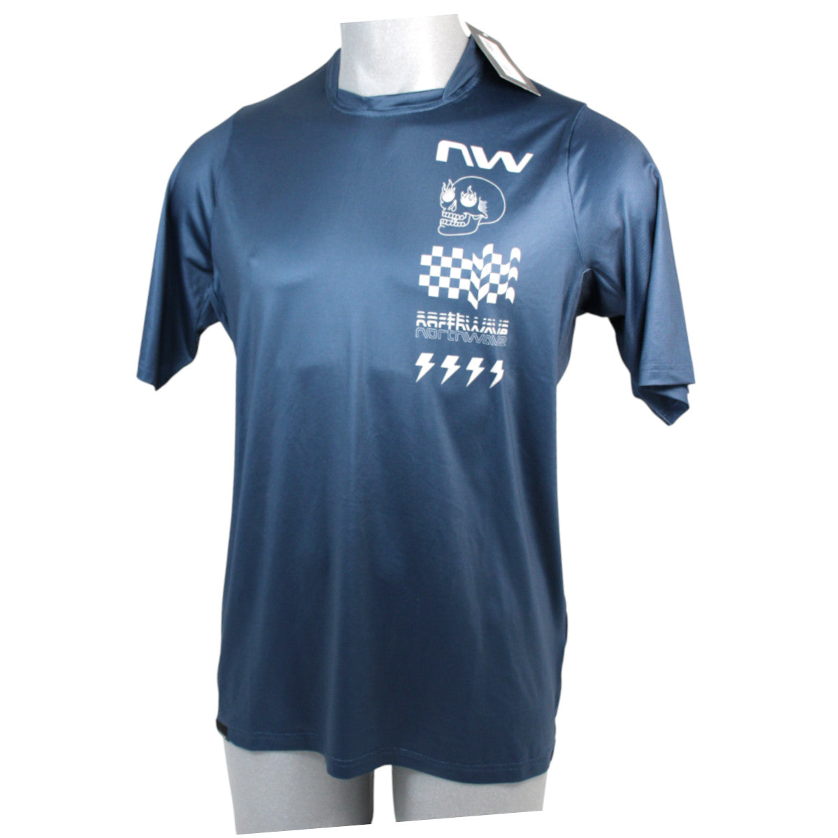 Northwave BOMB Jersey D.Blue Herrem Fahrrad Trikot kurzarm Gr. L