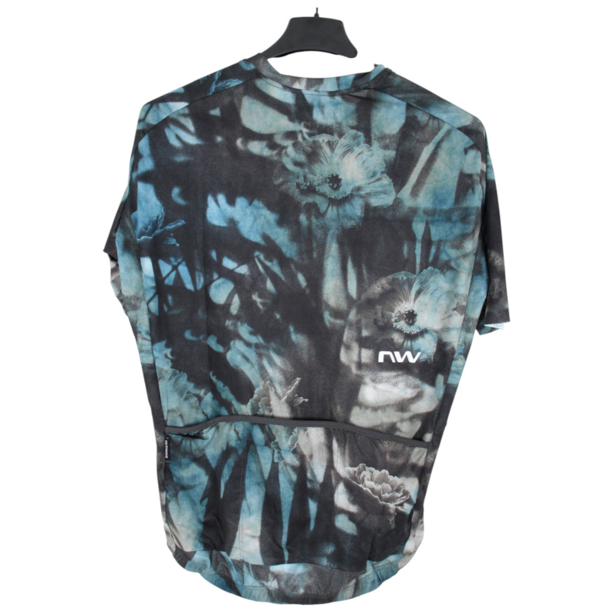 Northwave Blade Flower Jersey Black/Darkblue Herren Fahrrad Trikot kurzarm Gr. L