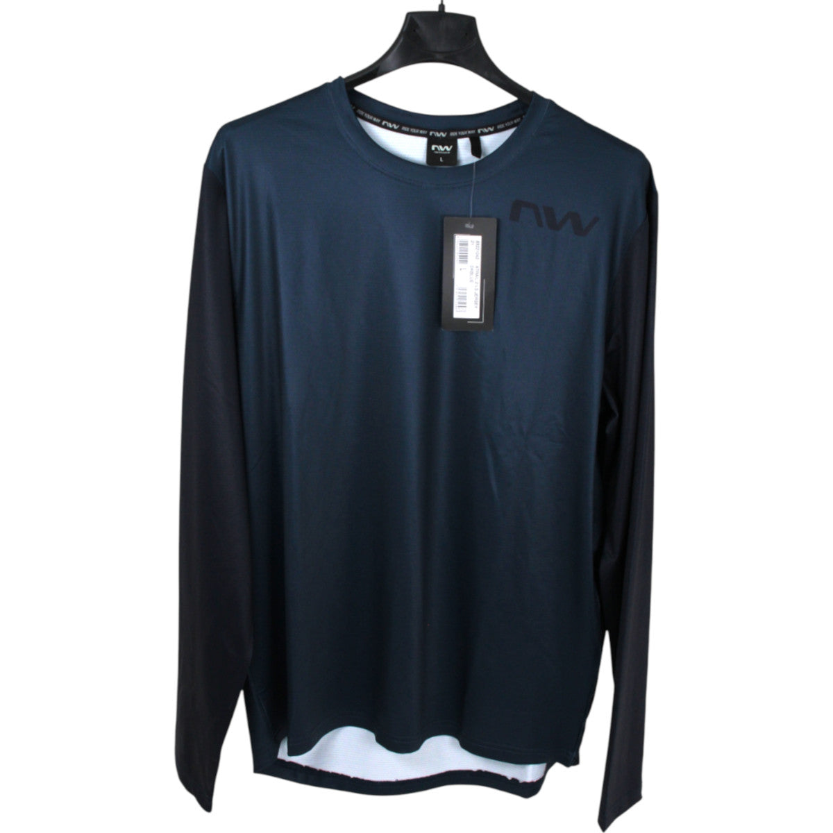 Northwave Xtrail 2 LS Jersey Dark Blue Herren Fahrrad Trikot Langarm Gr. L