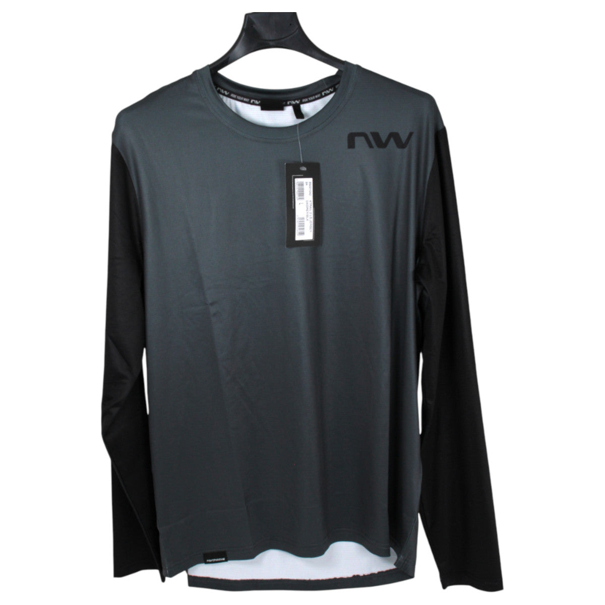 Northwave Xtrail 2 LS Jersey Dark Grey/Black Herren Fahrrad Trikot Langarm Gr. L