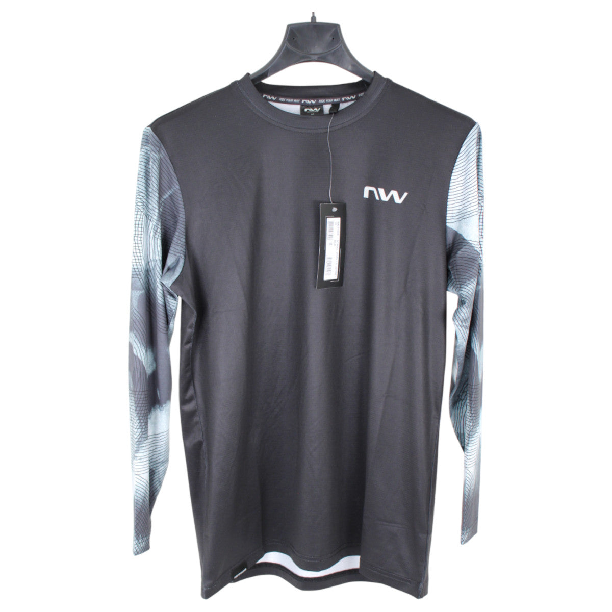 Northwave Xtrail WMN LS Jersey Black Damen Fahrrad Trikot Langarm Gr. M