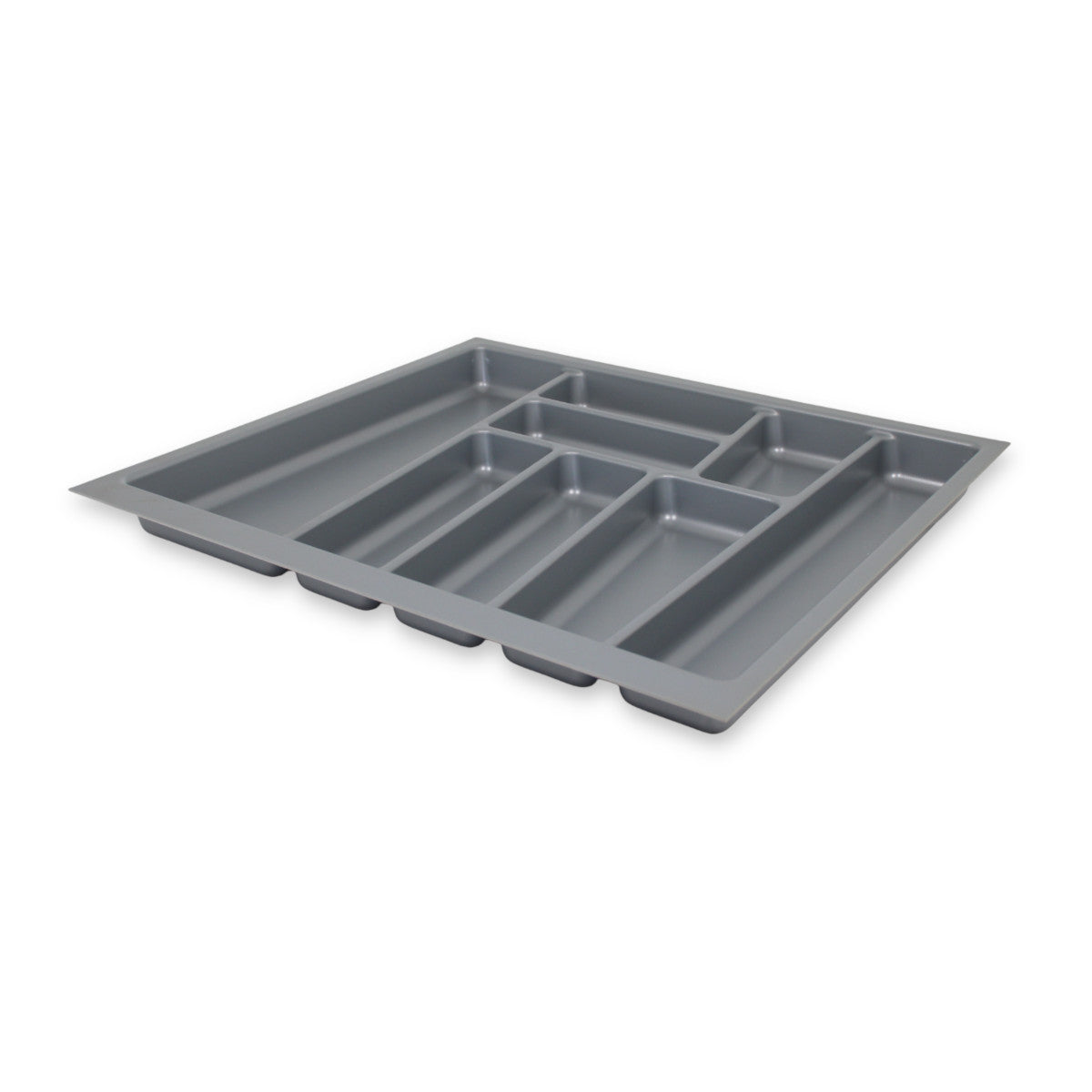 ORGA-BOX II Besteckeinsatz für Blum 60 cm 474 x 518 mm Schublade Silbergrau
