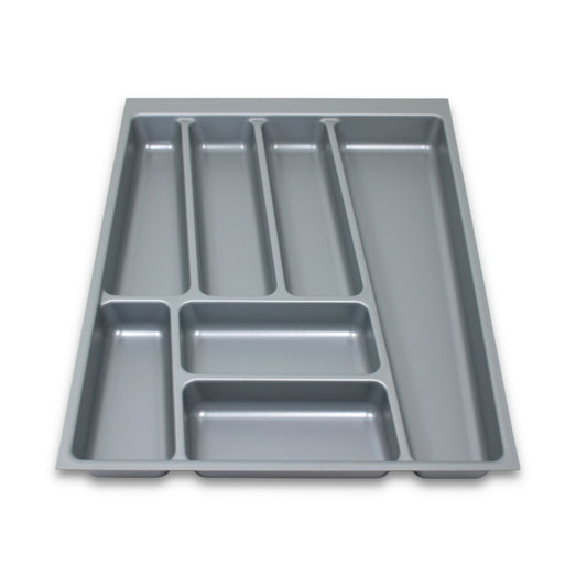 ORGA-BOX II Besteckeinsatz für Nobilia 45 cm Schublade 462 x 355 mm Silbergrau