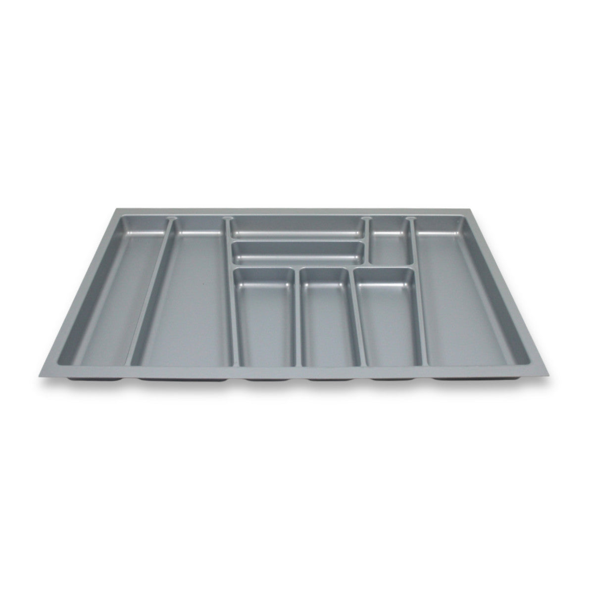ORGA-BOX II Besteckeinsatz für Blum 80 cm 474 x 718 mm Schublade Silbergrau