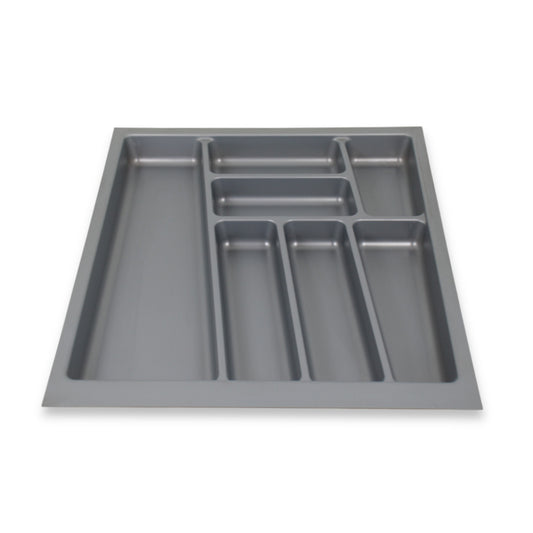 ORGA-BOX II Besteckeinsatz für Blum 50 cm 474 x 418 mm Schublade Silbergrau