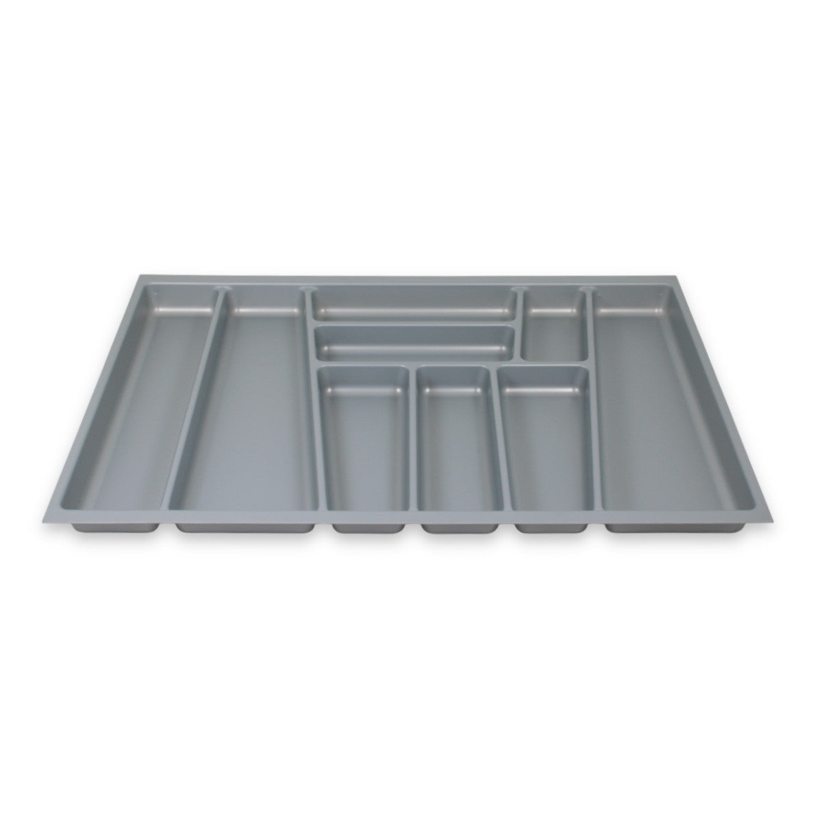ORGA-BOX II Besteckeinsatz für Nobilia 80 cm 705 x 462 mm Schublade Silbergrau