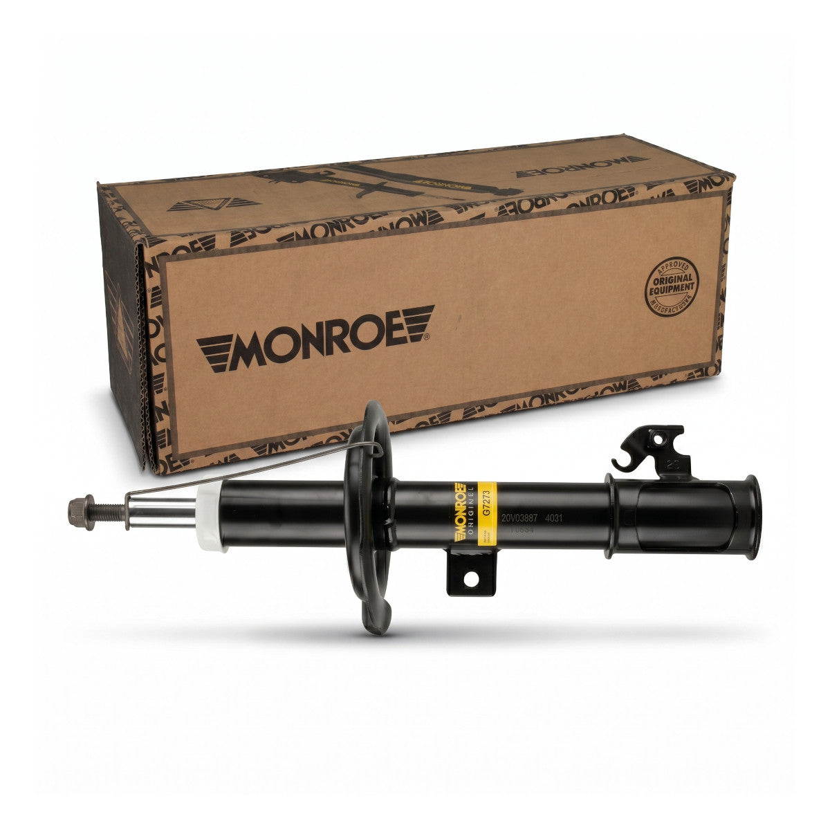 Original Monroe G7273 Stoßdämpfer Vorne rechts Gasdruck Federbein Zweirohr