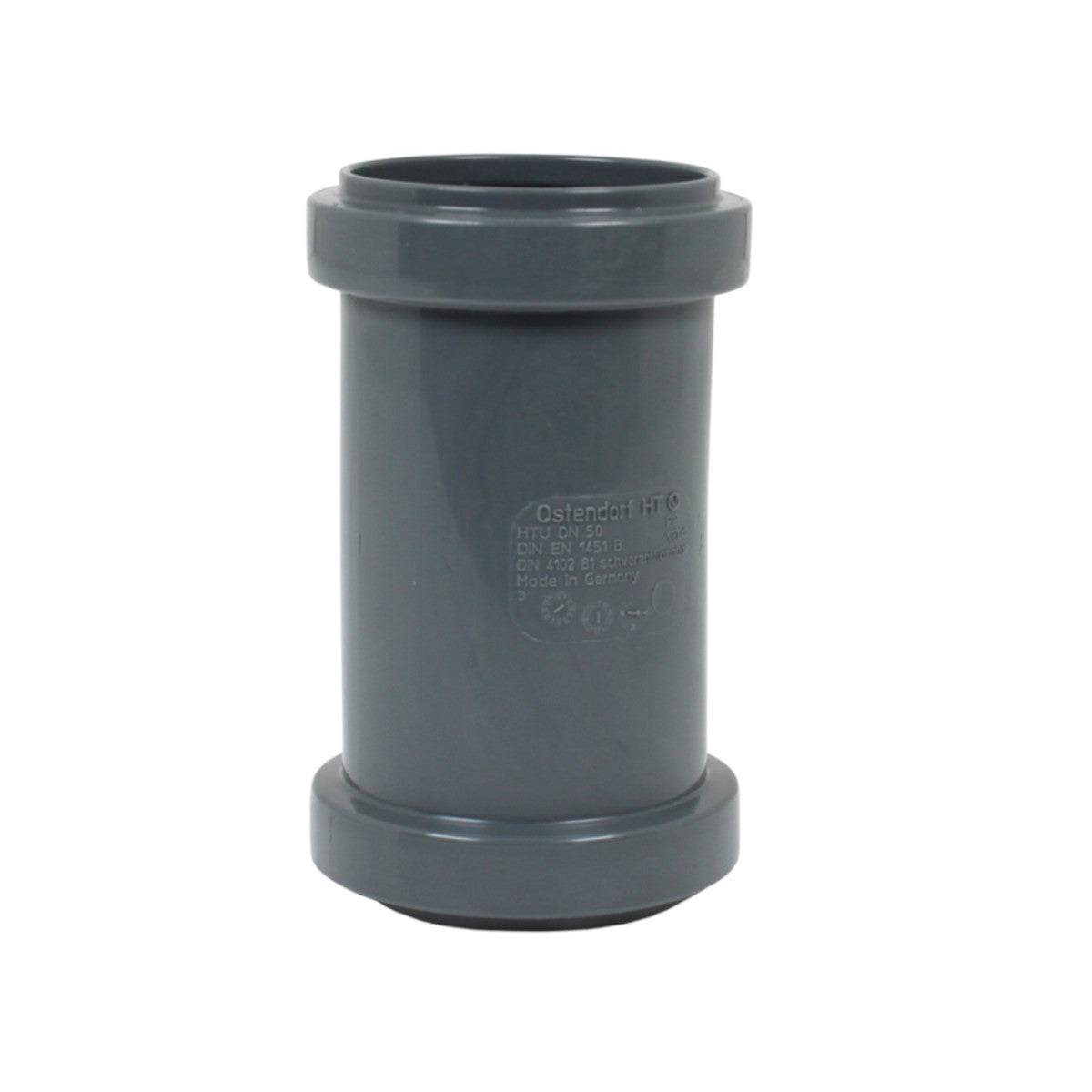 20stk Ostendorf 172500 HT-Safe U Überschiebemuffe DN50 Grau