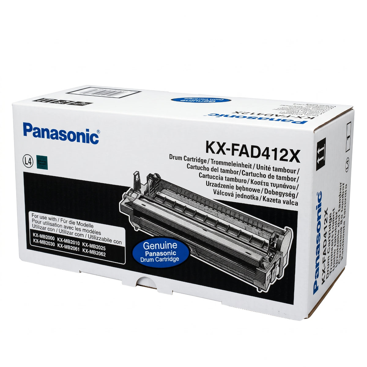 Panasonic KX-FAD412X Drum Cartridge Trommel - L4 Black/Schwarz ca. 6.000 Seiten