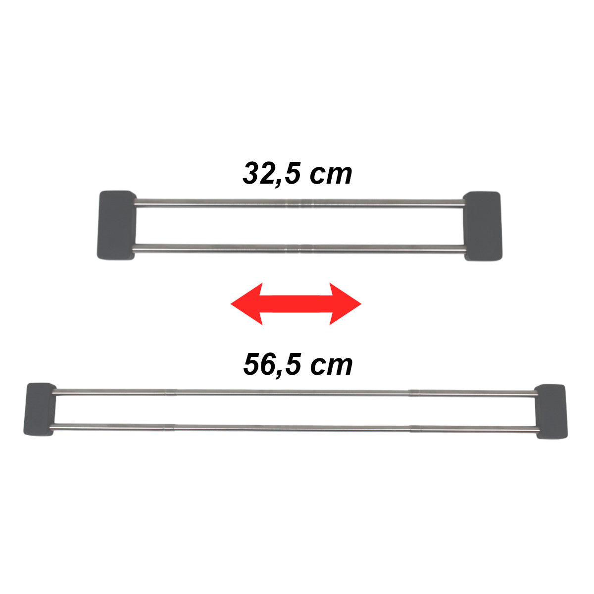 Sanni Shoo drip.line Spültuchhalter Abtropfhilfe ausziehbar Organizer Küche