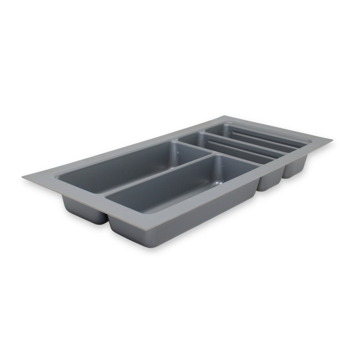 Sedia Scoop II Besteckeinsatz für 30 cm Schublade Kunststoff Zuschneidbar Grau
