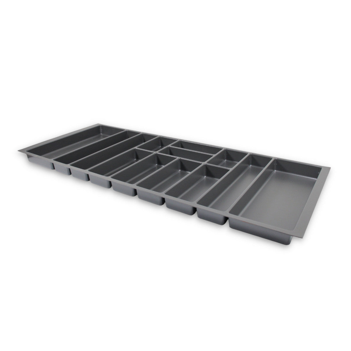 Sedia Concept Besteckeinsatz für 120 cm Nobilia Arcitech-Zargen Kunststoff Grau