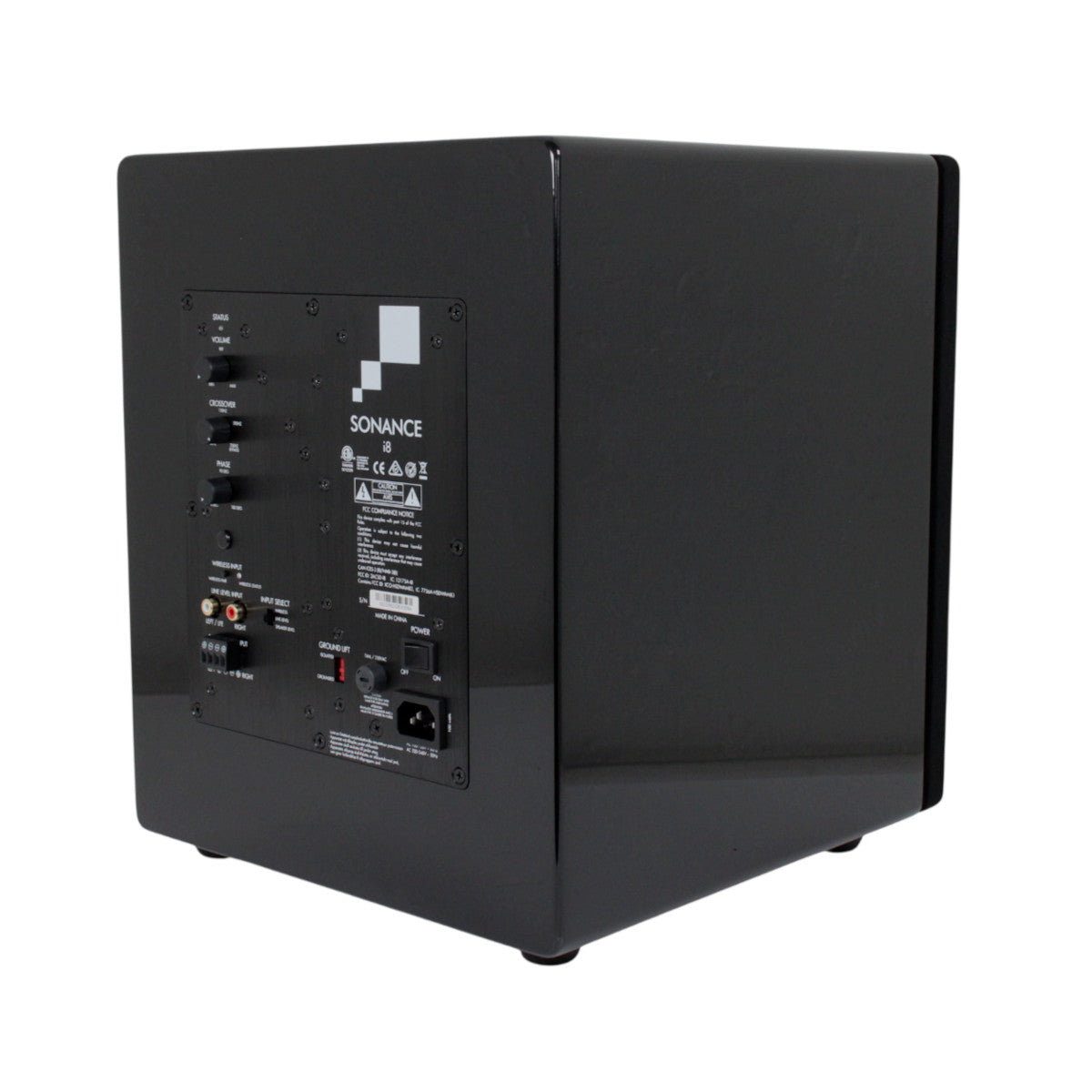 Sonance 93356 i8 Impact Aktiv-Subwoofer Bass-Reflex 200W RMS Schwarz
