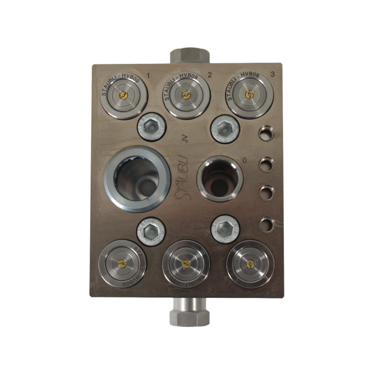 Stäubli RMP N59491656 hydraulische Hochdruck-Multikupplungsplatte