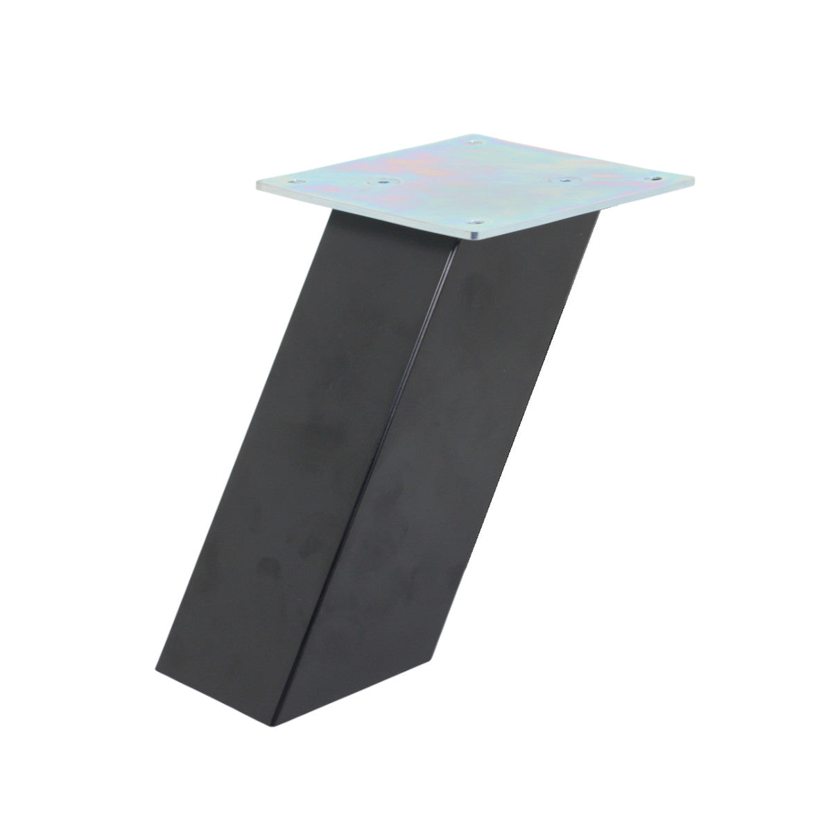 Strate Barkonsole Thekenfuß BKSS 70 x 70 mm schräg Höhe 170 mm Stahl Schwarz