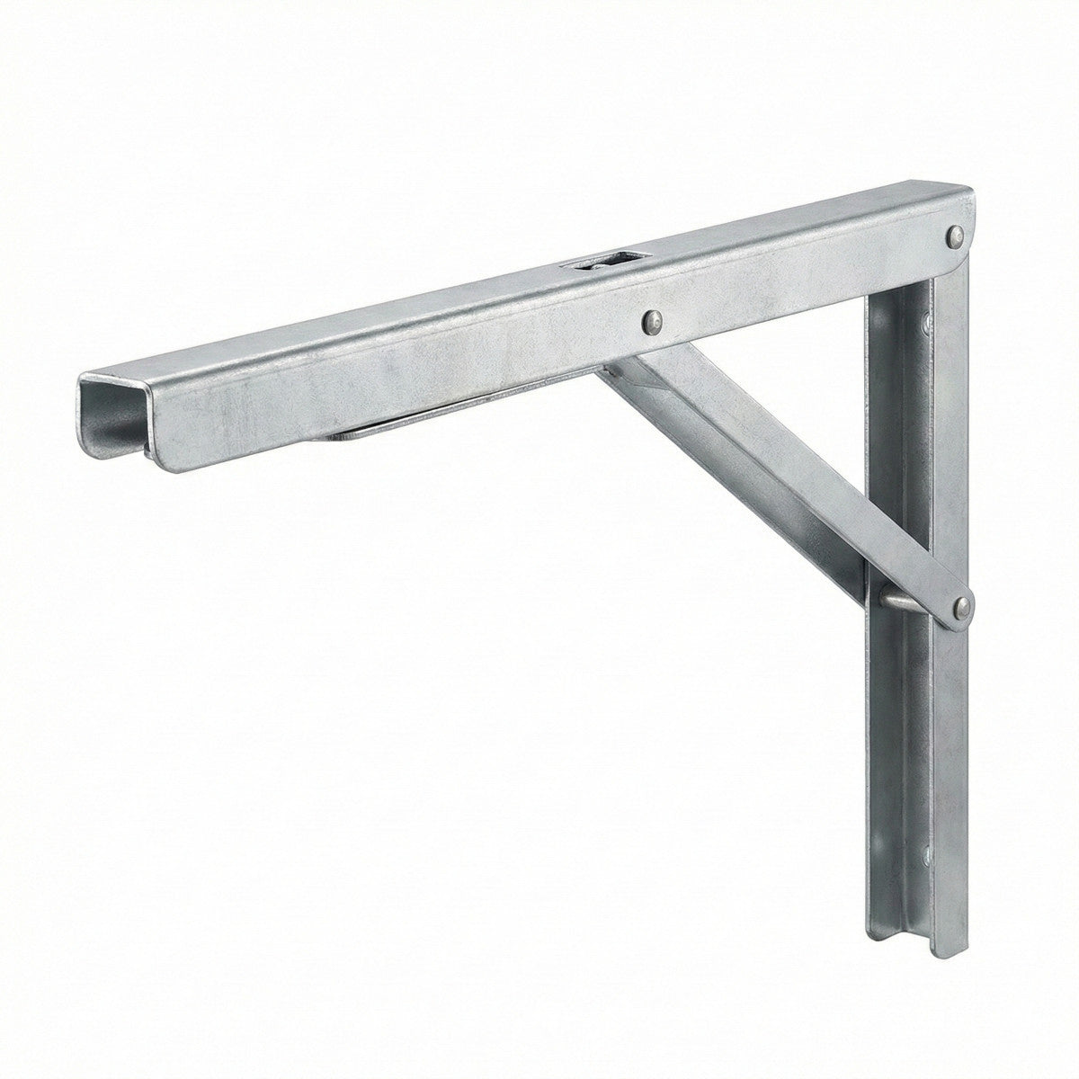Strate Klappbeschlag 300x200 mm mit Sicherung verzinkt Klappwinkel Winkelstütze