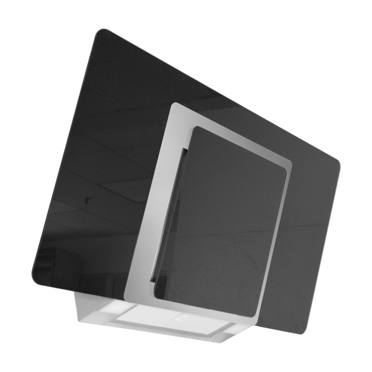 Airforce F149 90 X/BK Taifun Kopffreihaube Umluft 90 cm Glas schwarz Edelstahl
