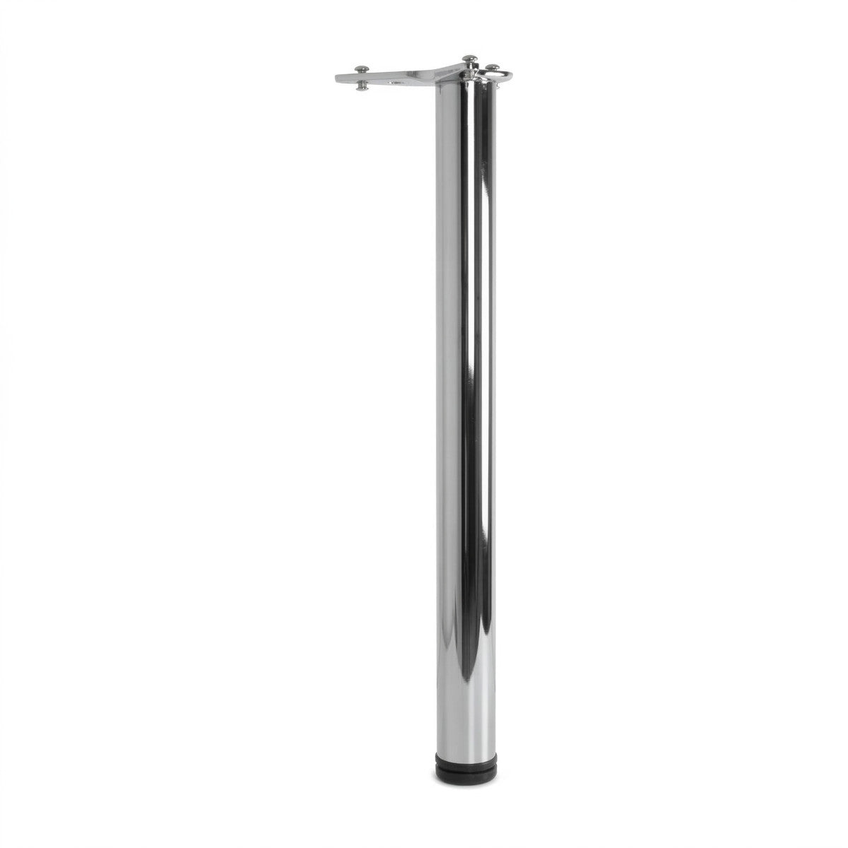 Tischbein Camar höhenverstellbar Ø 60 x 1100 mm Tischfuß Thekenfuß in Chrom