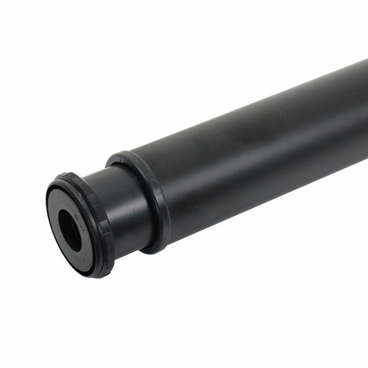 Tischbein Fuß höhenverstellbar Ø 60 x 1100 mm Metall Schwarz für Frühstücksbar