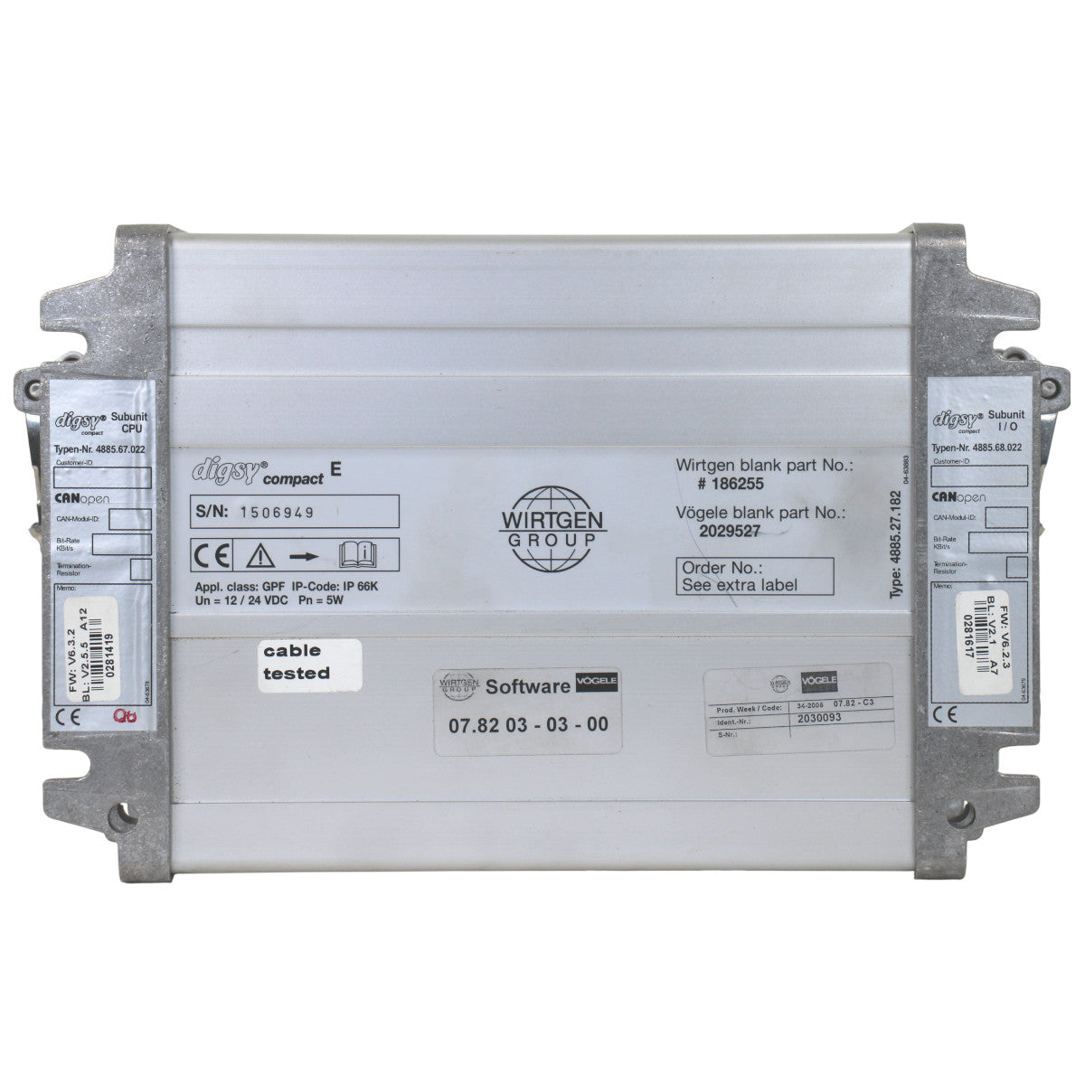 Vögele 2030093 Steuergerät für SUPER 1600-1 1800-1 Straßenfertiger