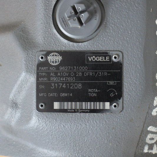 Vögele 9627131000 Hydraulikpumpe Rexroth R902447693 generalüberholt
