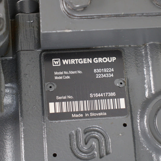 Wirtgen Vögele 83019224 Hydraulikpumpe Modelcode 2234334 generalüberholt