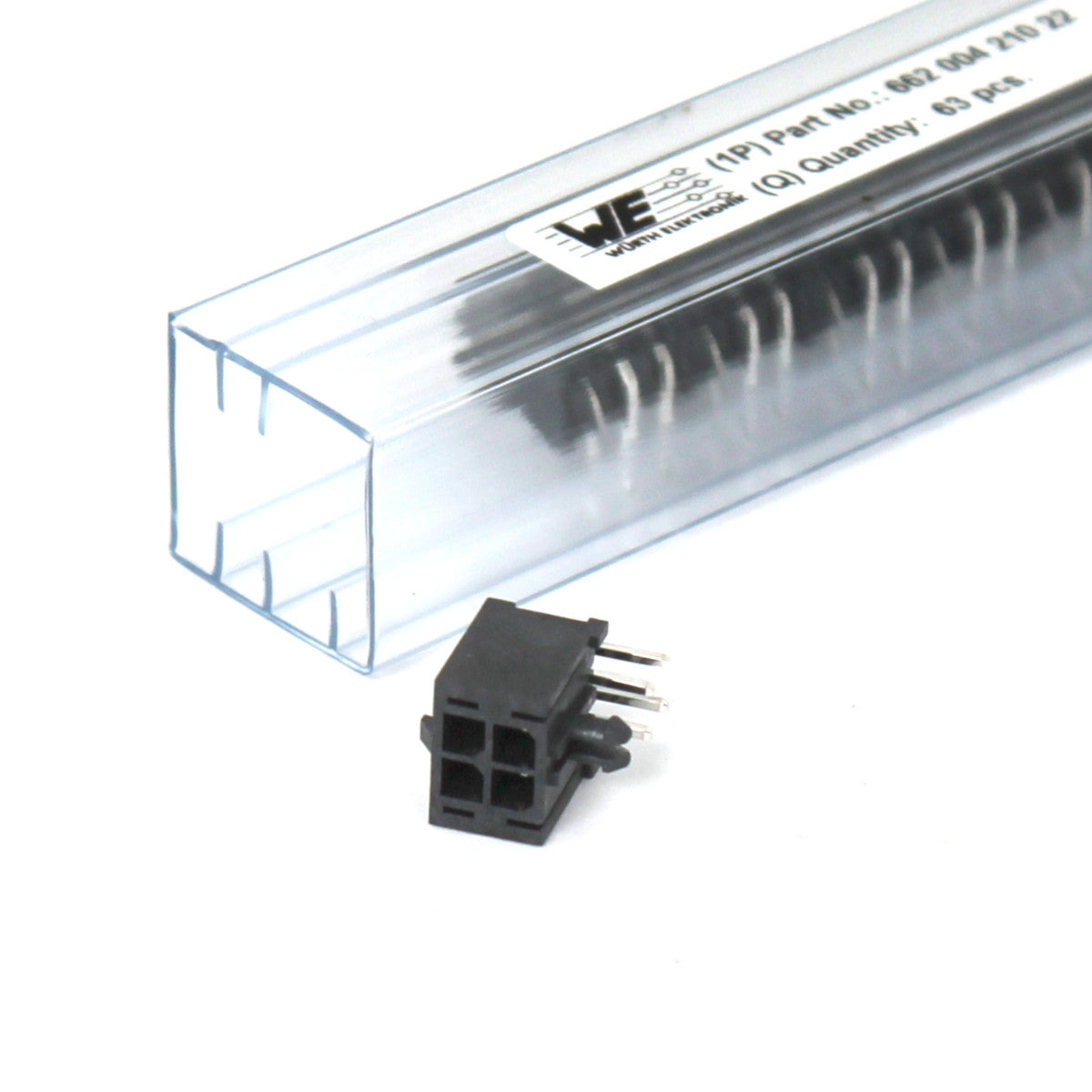 Würth Elektronik WR-MPC3 Einbau Buchsenleiste 4-polig zweireihig 63 Stück