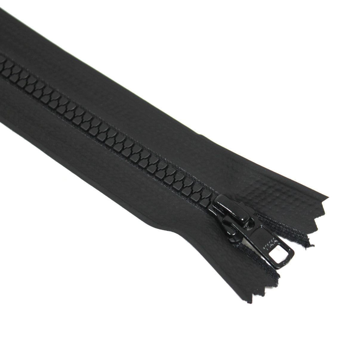 2 Stück YKK Reißverschluss 45 cm 2-Wege X-Form nicht teilbar Schwarz PU